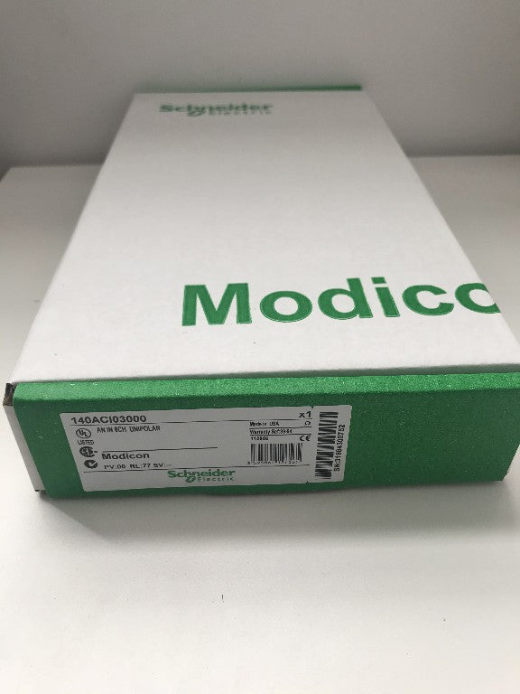 140ACI03000 Schneider Analog Input module - 8 I multirange NEW IN BOX