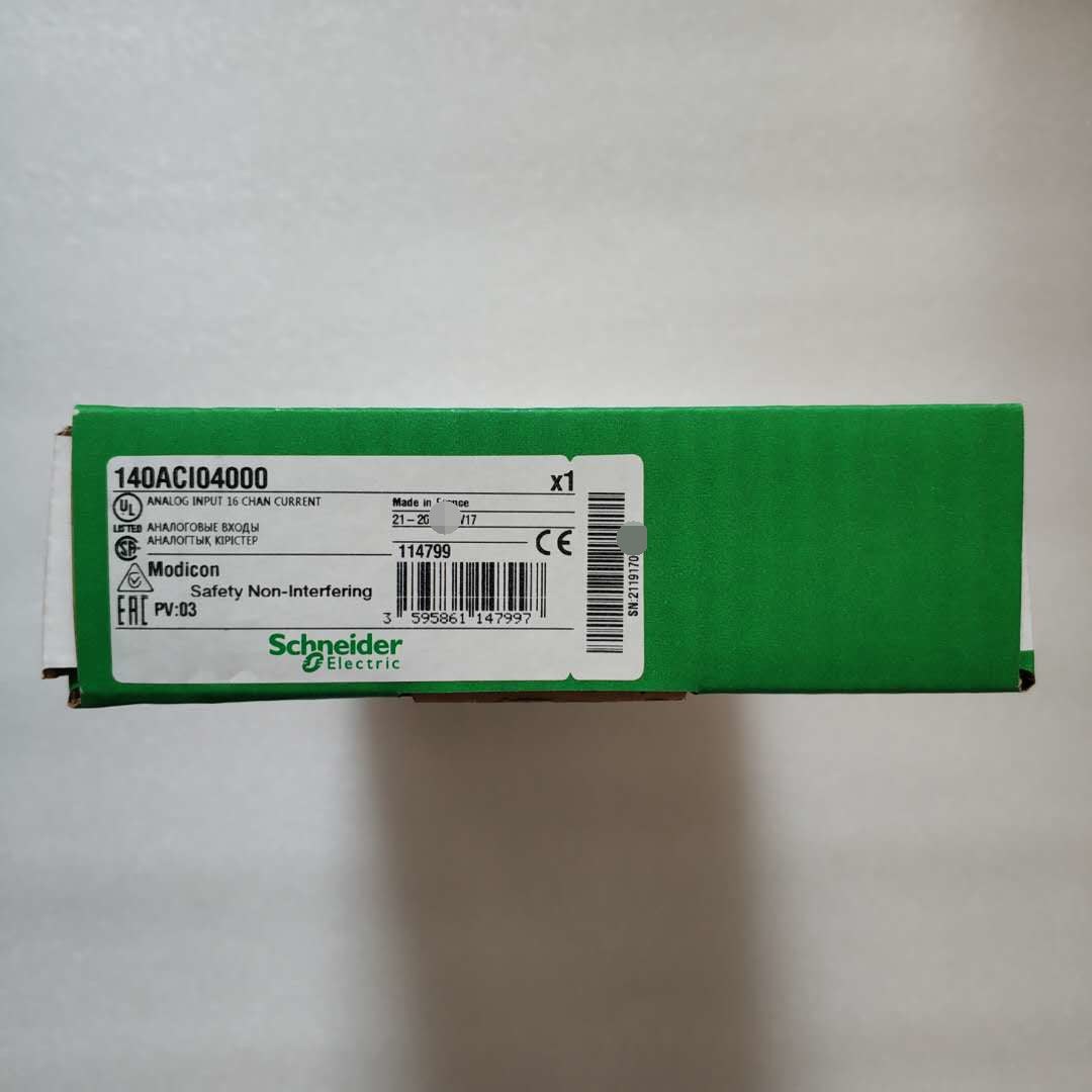 140ACI04000 Schneider Analog input module - 16 I multirange NEW IN BOX