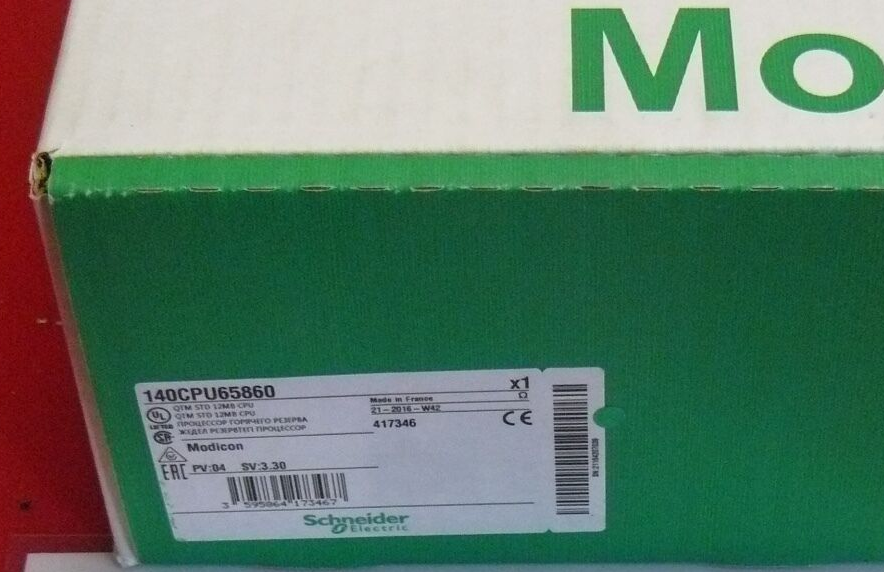 140CPU65860 Schneider Unity processor - 11 MB - 266 MHz NEW IN BOX