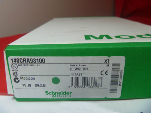 140CRA93100 Schneider RIO drop adaptor module single cable NEW IN BOX