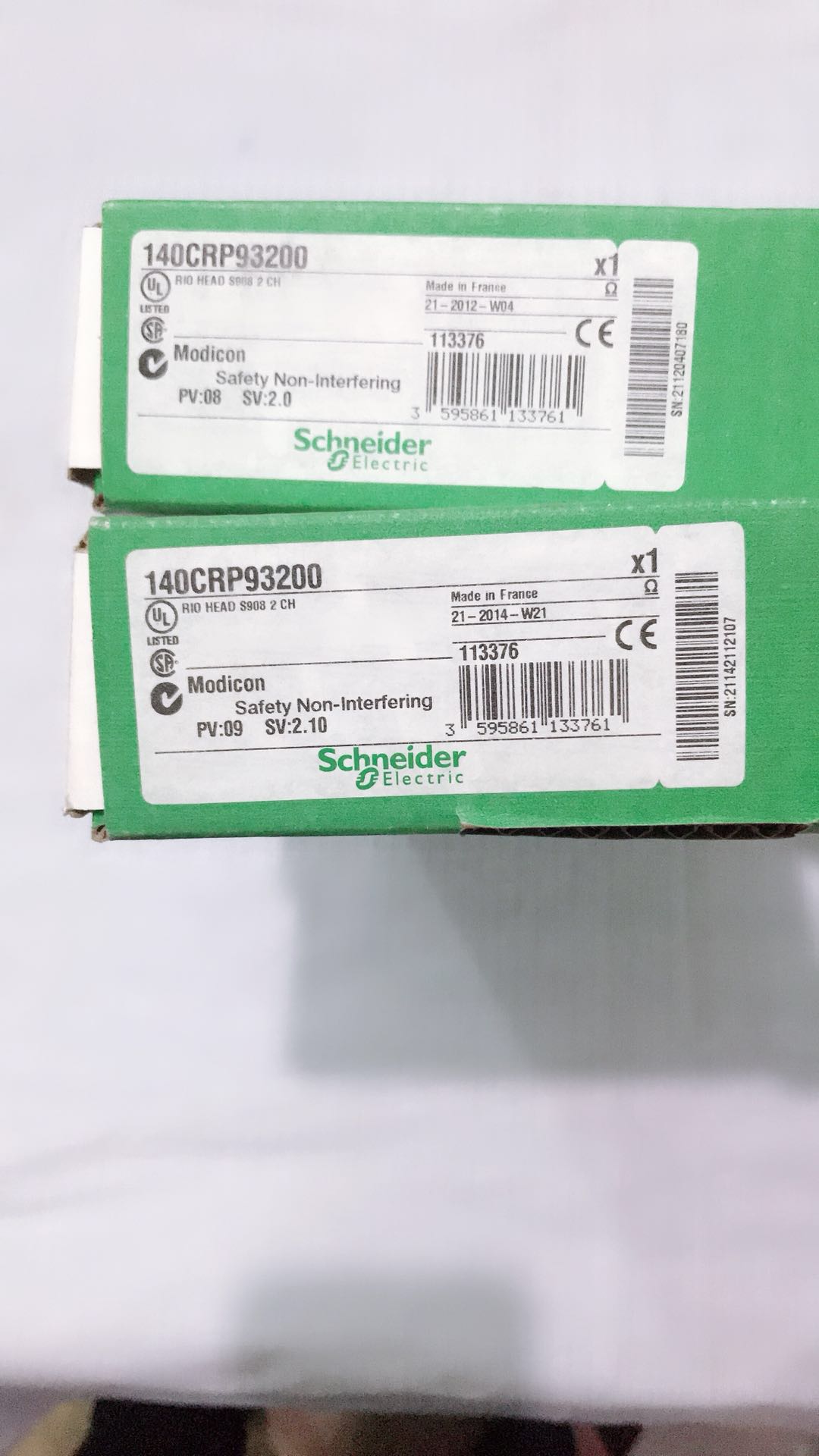 140CRP93200 Schneider RIO head-end adaptor module redundant cable NEW IN BOX