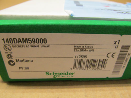 140DAM59000 Schneider discrete I/O module - 16 I - 115 V AC - 8 O solid state