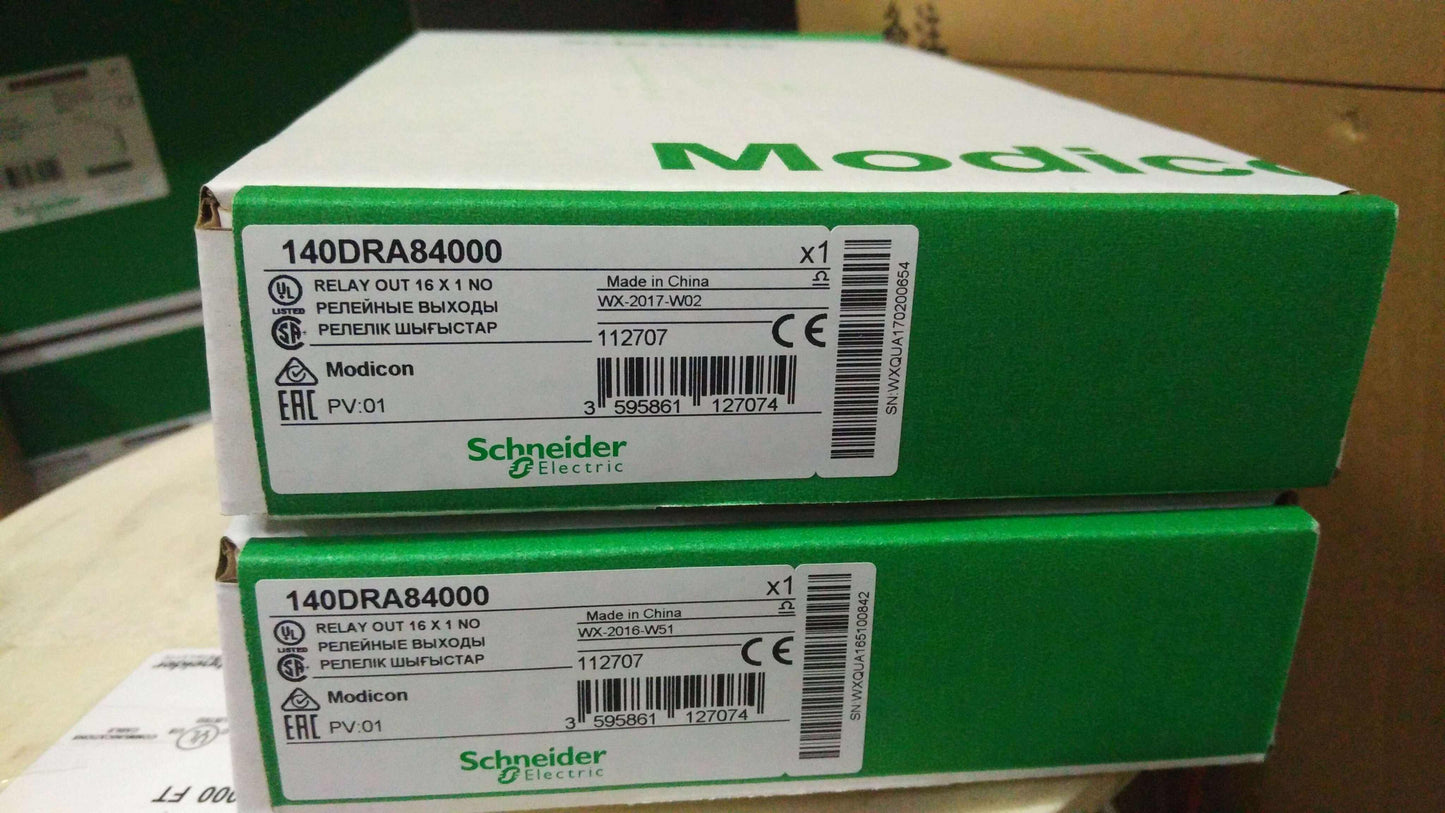 140DAO84210 Schneider discrete output module- 16 O - 83..253 V AC NEW IN BOX