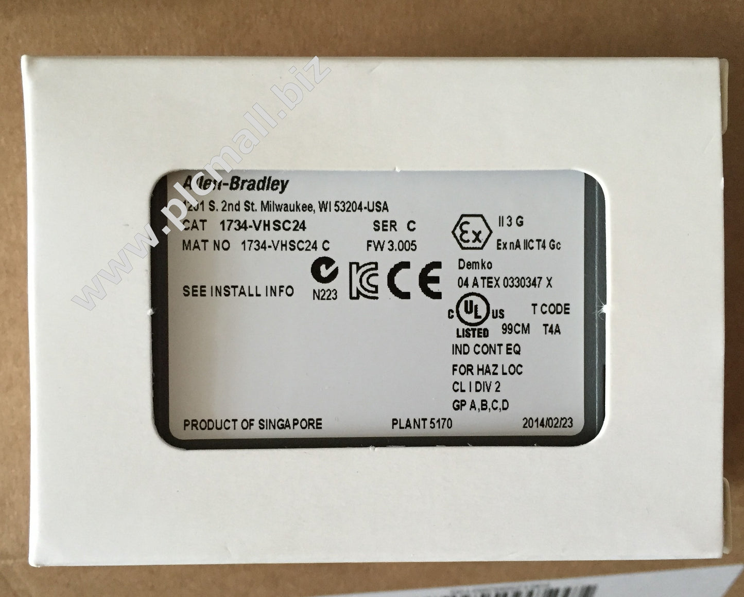 1734-VHSC24 Allen Bradley POINT I/O Very High Speed Counter Module Brand new Fast shipping