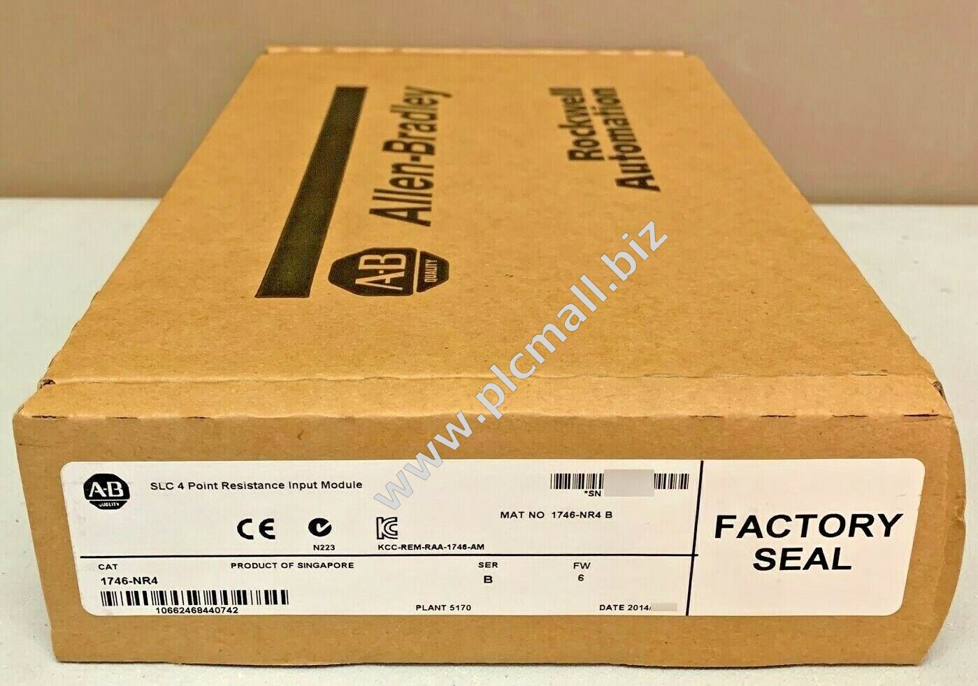 1746-NR4 Allen Bradley SLC 4 Point Resistance Input Module Brand new Fast shipping