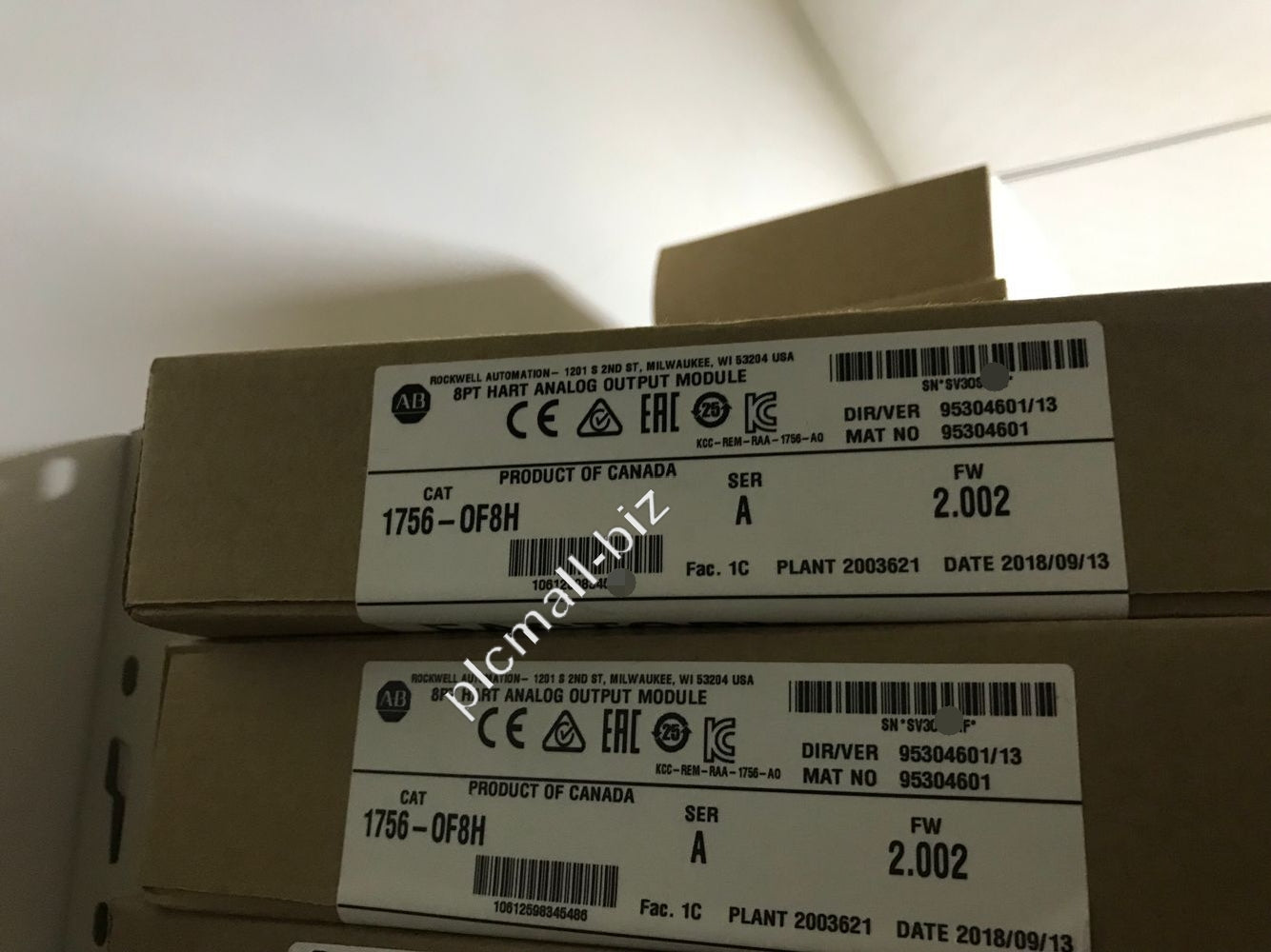 1756-OF8H Allen-Bradley ControlLogix 8Pt A/O I or V HART Module Brand new
