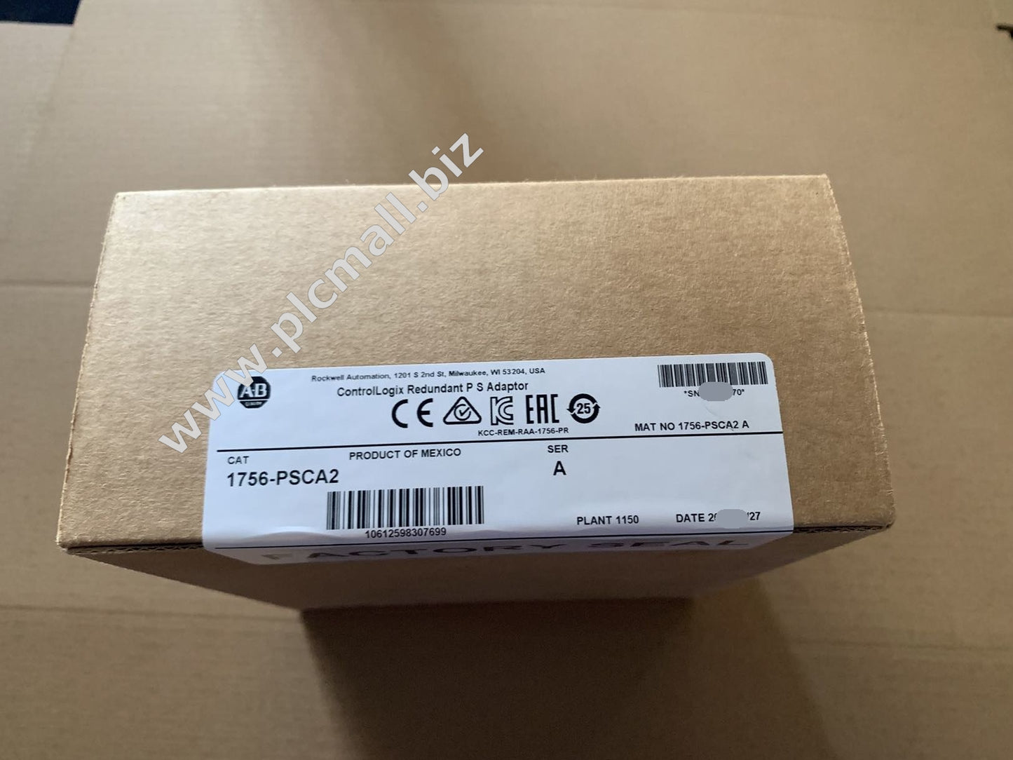 1756-PSCA2 Allen Bradley ControlLogix Redundant P S Adaptor Brand new