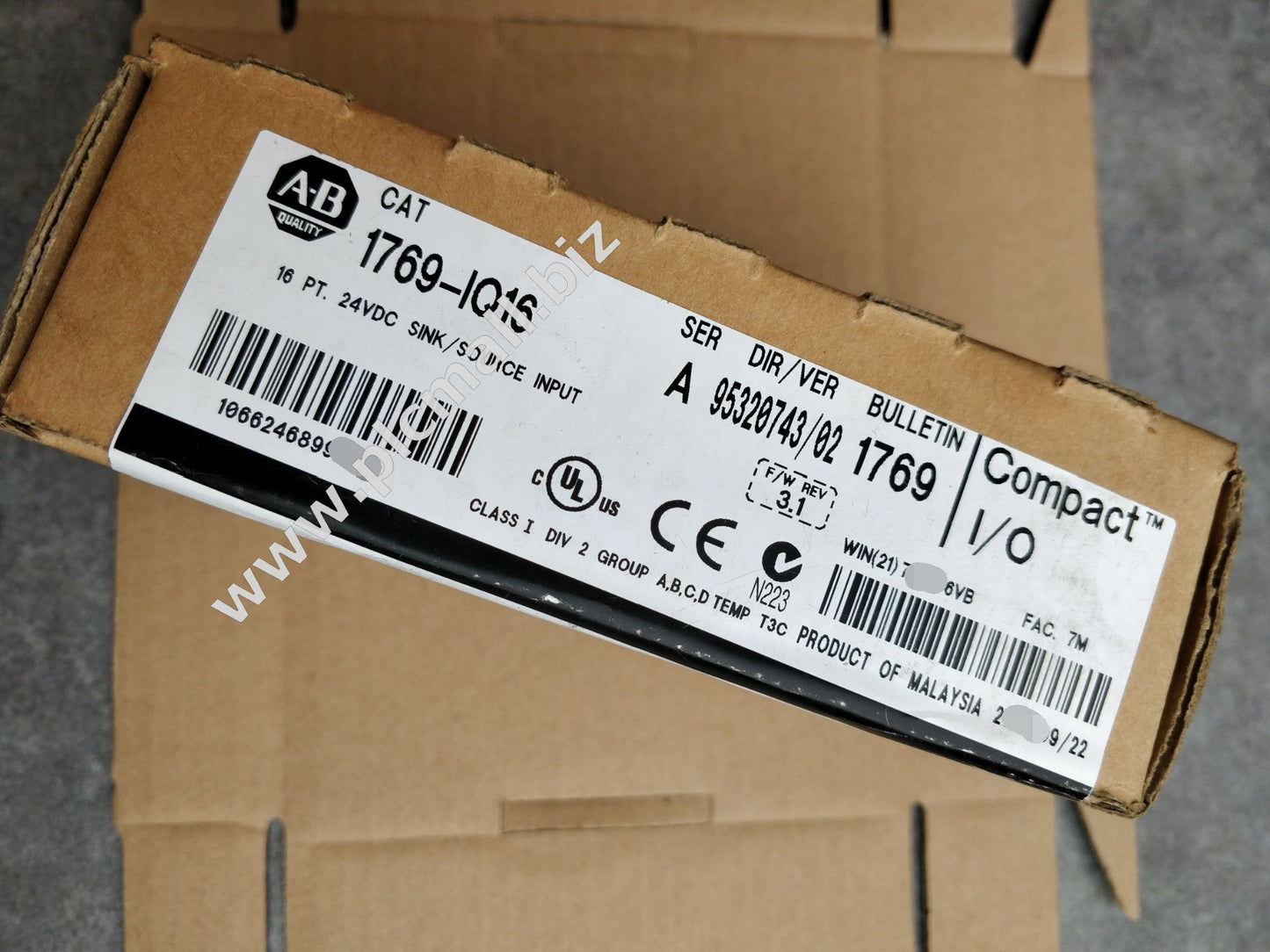 1769-IQ16 Allen Bradley CompactLogix 16 Pt 24VDC D/I Module Brand new Fast shipping