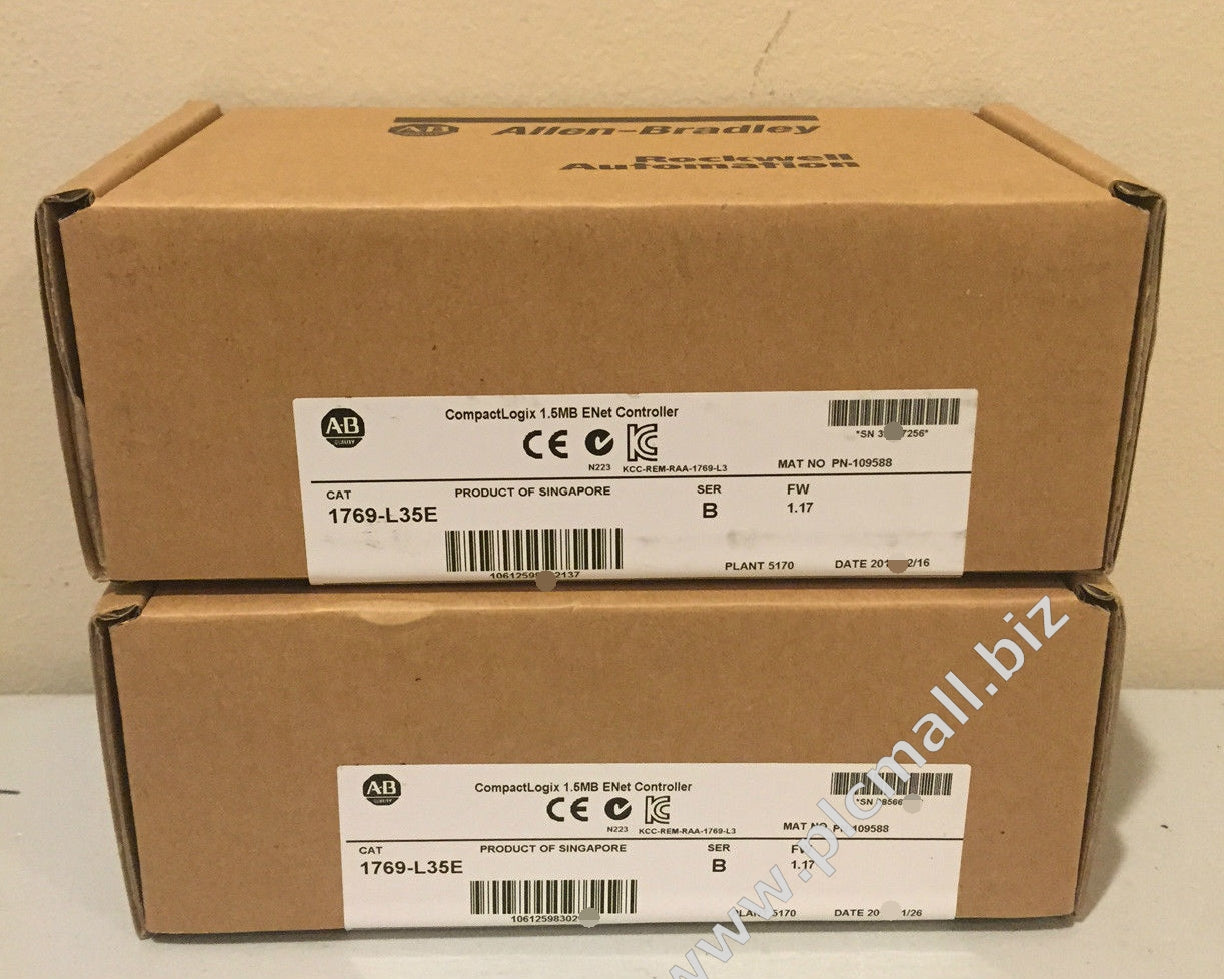 1769-L35E Allen Bradley CompactLogix 1.5MB ENet Controller Brand new Fast shipping