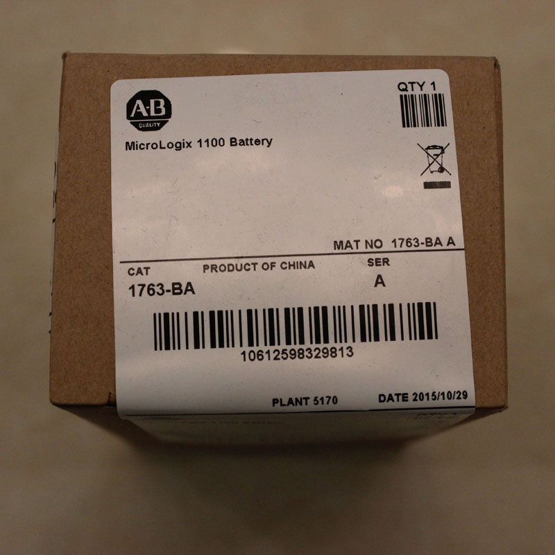 1763-BA Allen-Bradley Battery Brand New