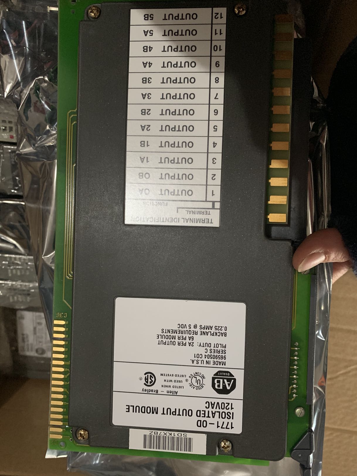 1771-OD Allen-Bradley 1771 6 Point Digital Output Module Brand New