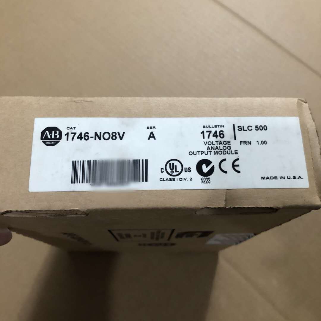 1746-NO8V Allen-Bradley SLC 8 Point Analog Output Module Brand New