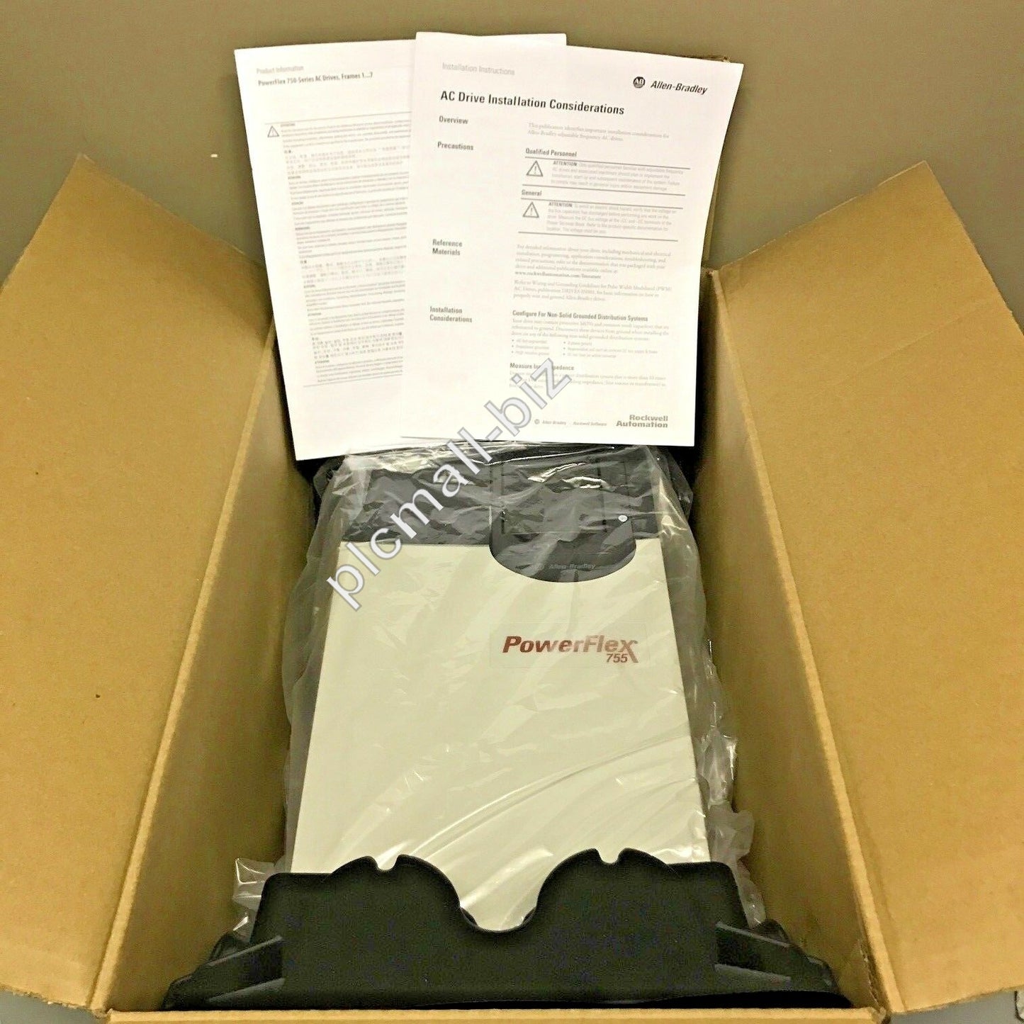 20G11ND052AA0NNNNN Allen Bradley PowerFlex 755 AC Packaged Drive Brand new Fast shipping
