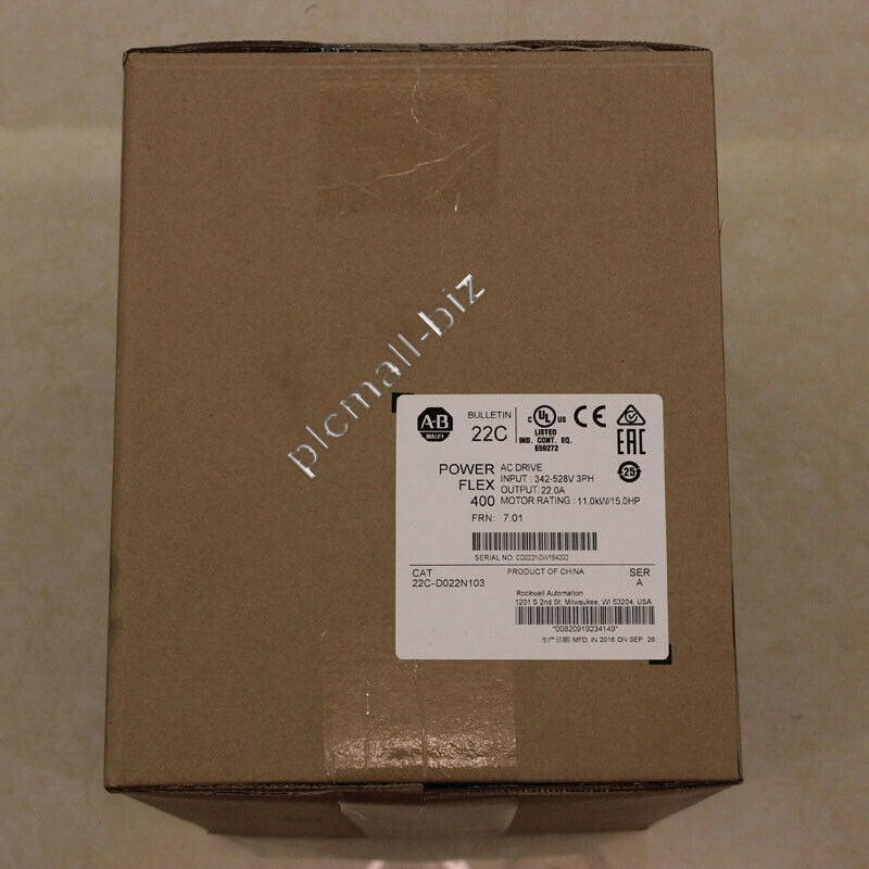 22C-D022N103 Allen Bradley PowerFlex 400- 11 kW (15 HP) AC Drive Brand new Fast shipping