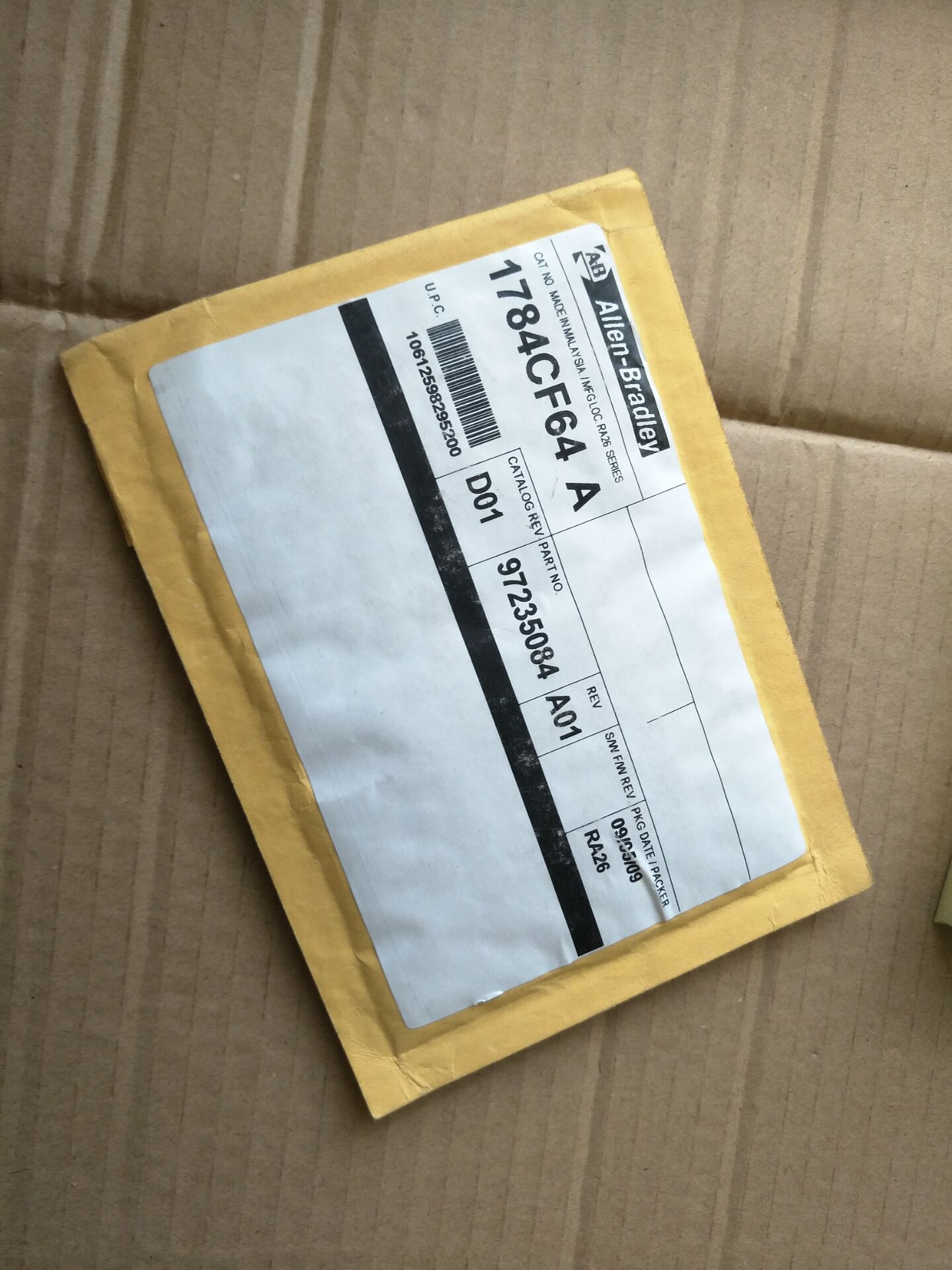 1784-CF64 Allen-Bradley Memory card Brand New