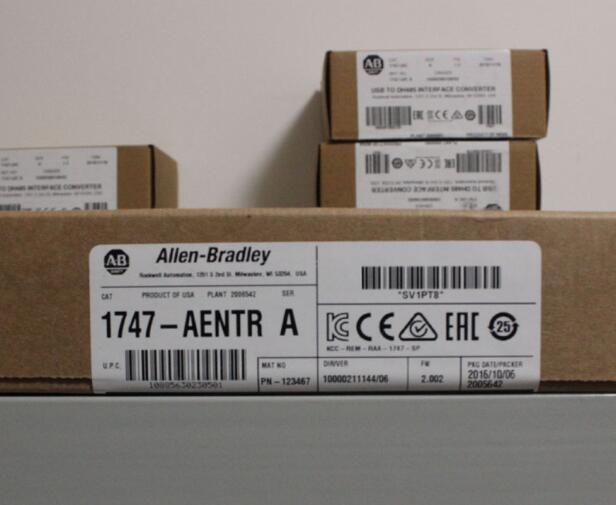 1747-AENTR Allen-Bradley SLC 500 Ethernet/IP Adapter Brand New