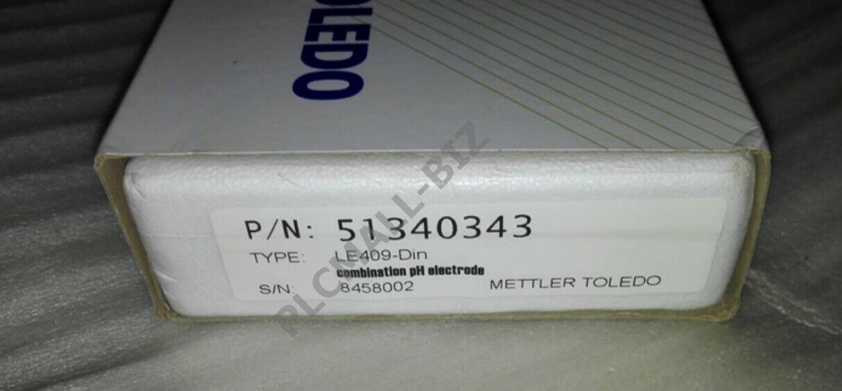 51340343 Mettler Toleto PH electrode LE409-Din Brand New