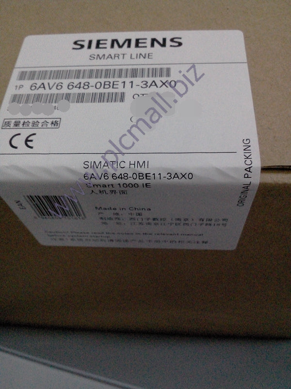 6AV6648-0BE11-3AX0 Siemens SIMATIC HMI SMART 1000 IE,BRAND NEW