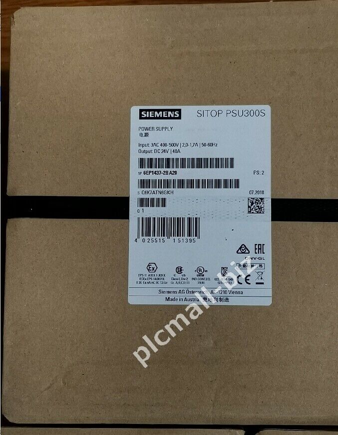 6EP1437-2BA20 SIEMENS Regulated power supply Brand New