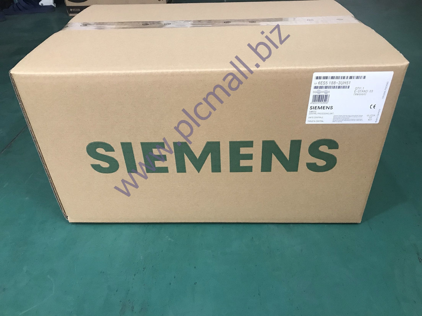 6ES5188-3UH51 Siemens SIMATIC S5, ZG155H CENTRAL RACK BRAND NEW