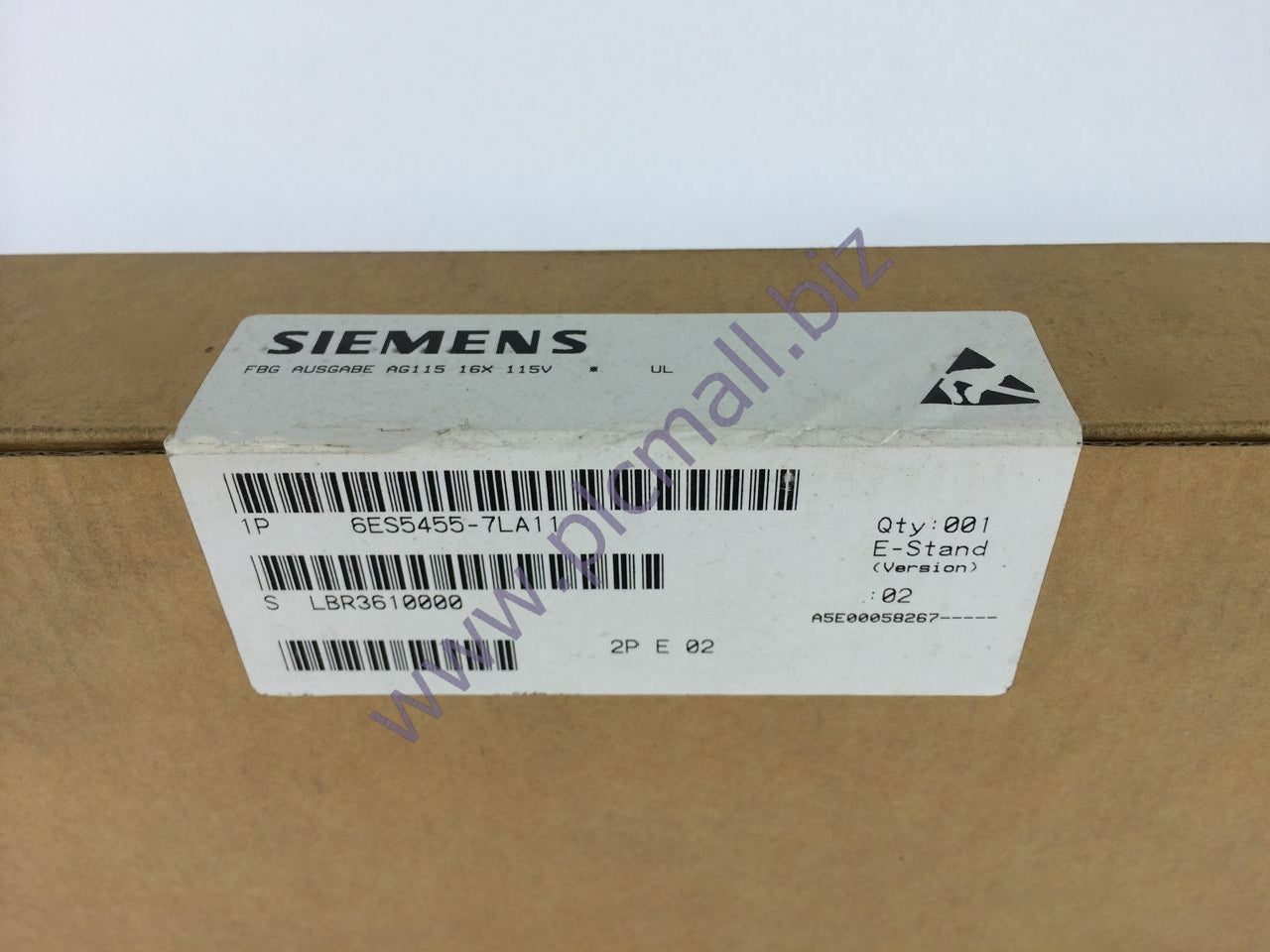 6ES5455-7LA11 Siemens SIMATIC S5, 455 DIGITAL OUTPUT MODULE BRAND NEW