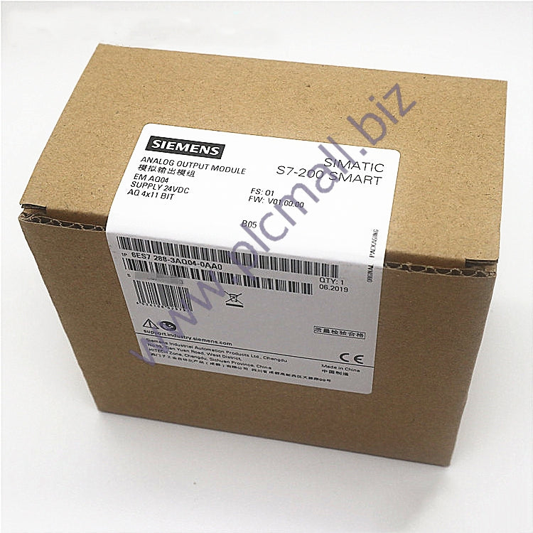 6ES7 288-3AQ04-0AA0 Siemens SIMATIC S7-200 SMART, Analog output SM AQ04 BRAND NEW