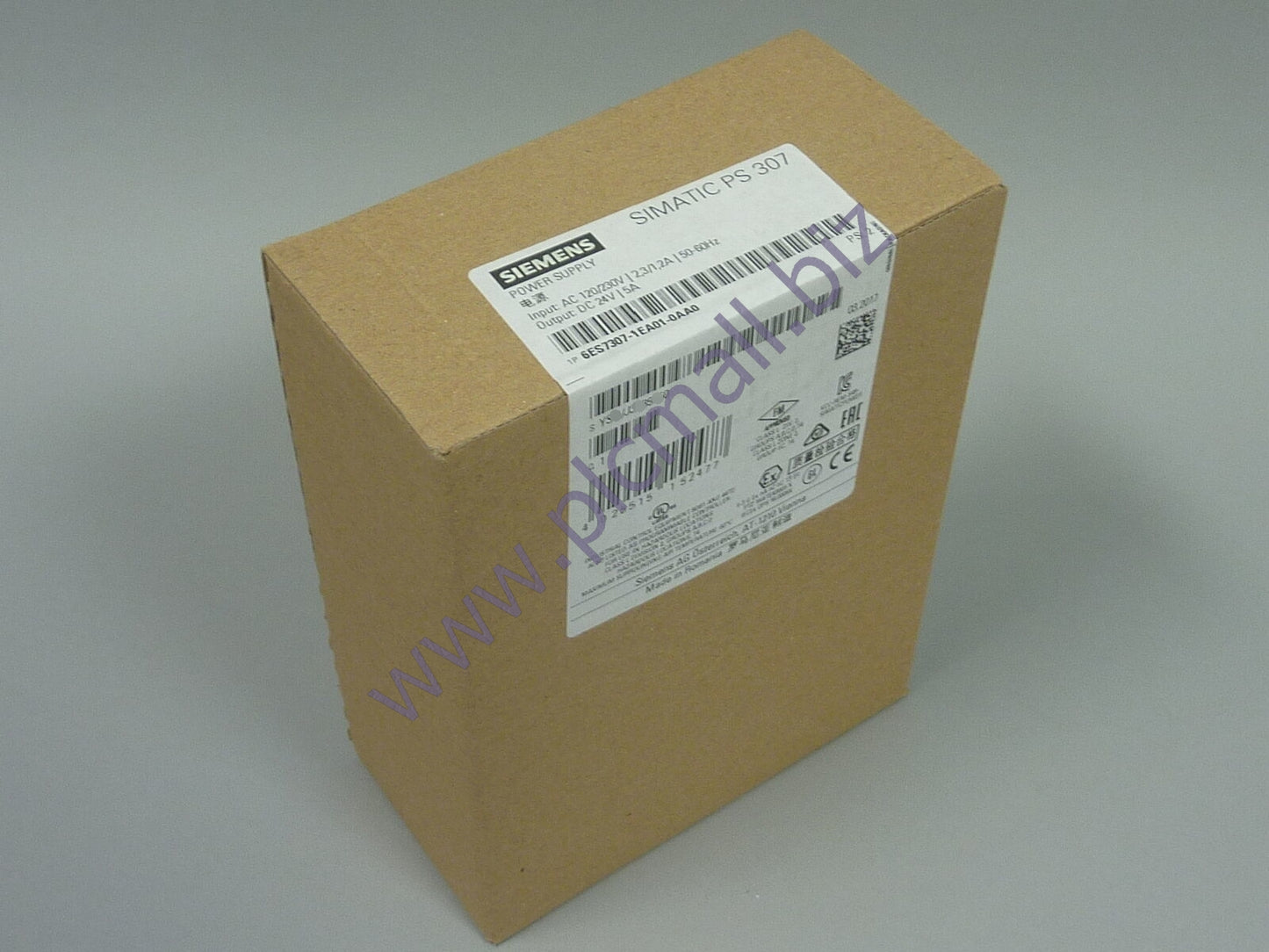 6ES7307-1EA01-0AA0 Siemens SIMATIC S7-300 stabilized power supply PS307 BRAND NEW