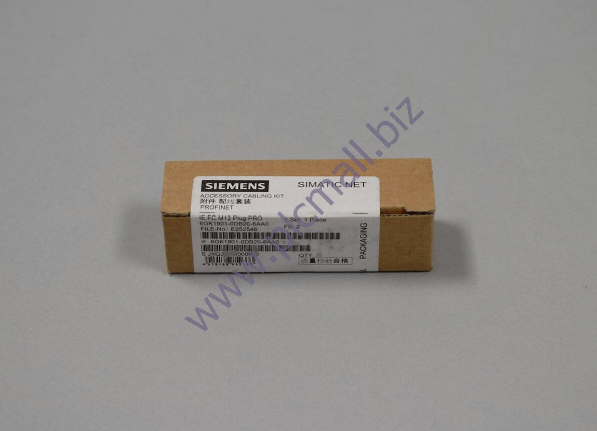 6GK1901-0DB20-6AA0 Siemens IE FC M12 PLUG PRO 2X2 M12 PLUG CONNECTOR BRAND NEW