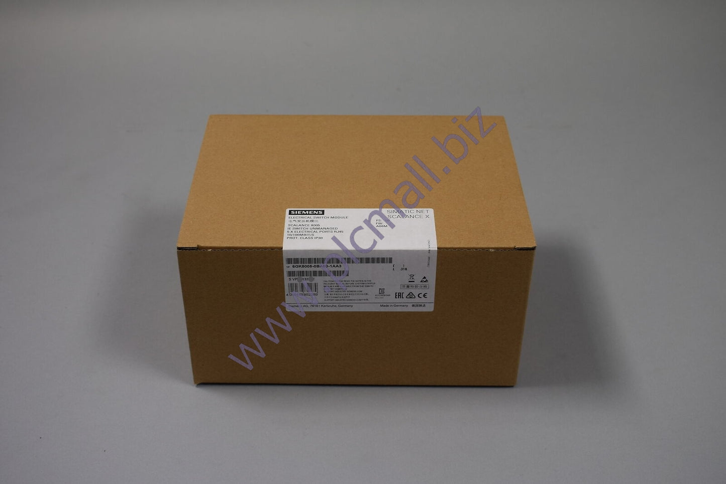6GK5005-0BA00-1AA3 Siemens SCALANCE X005, IE ENTRY LEVEL BRAND NEW