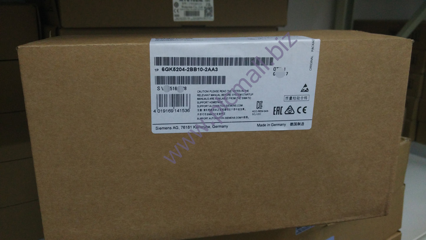 6GK5204-2BB10-2CA2 Siemens SCALANCE X204-2TS; MANAGED IE SWITCH BRAND NEW