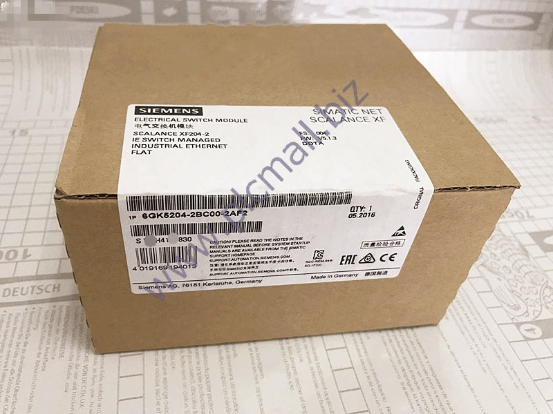 6GK5204-2BC00-2AF2 Siemens SCALANCE XF204-2, FLAT, MANAGED IE SWITCH BRAND NEW