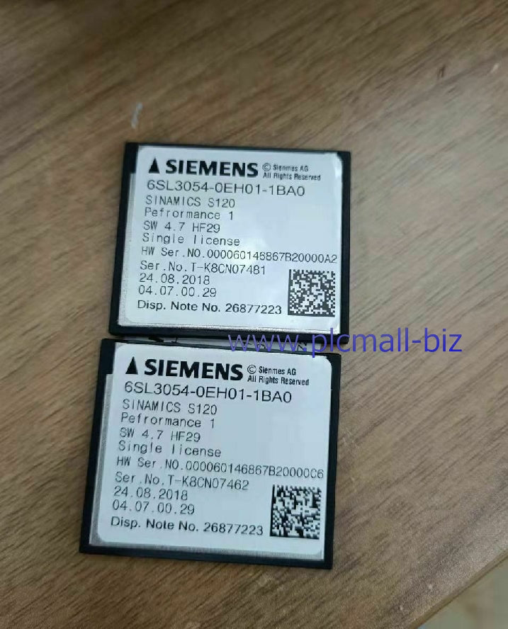 6SL3054-0EH01-1BA0 Siemens S120 V4.7 CF card Brand New