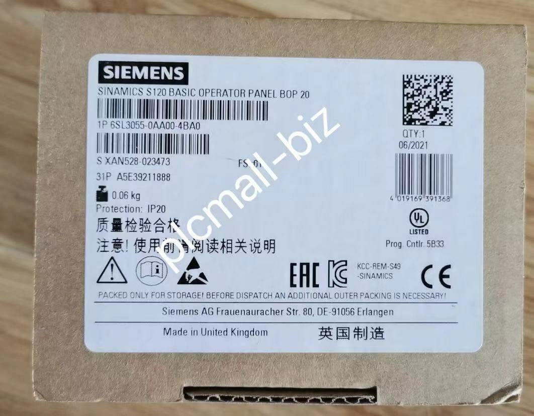 6SL3055-0AA00-4BA0 SIEMENS operation panel brand new