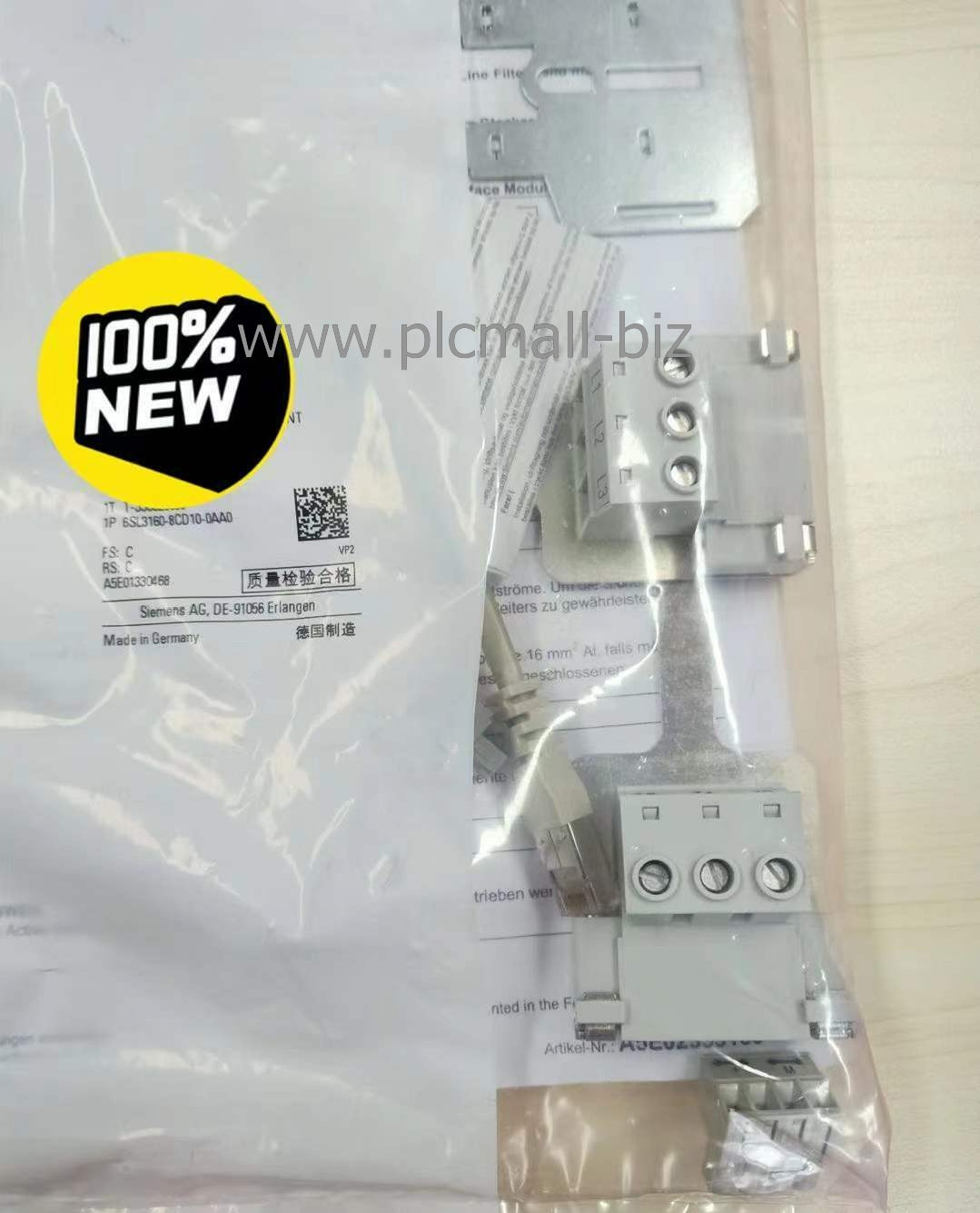 6SL3160-8CD10-0AA0 Siemens 16KW interface module terminal kit Brand New
