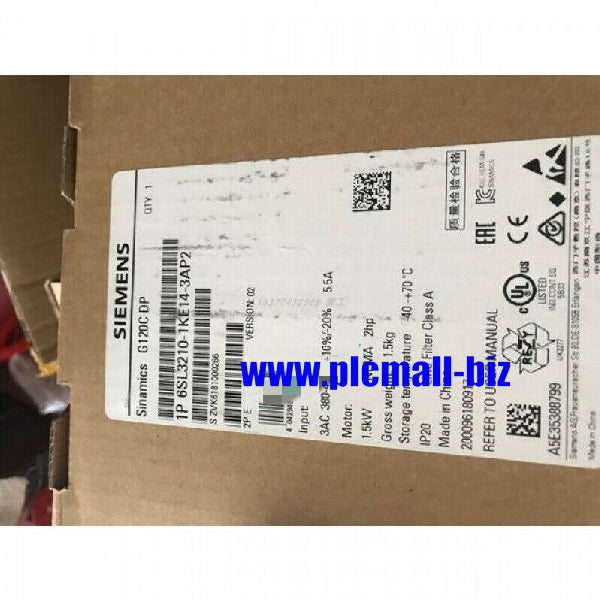 6SL3210-1KE14-3AP2 SIEMENS Inverter 5.5A 380-480V Brand New