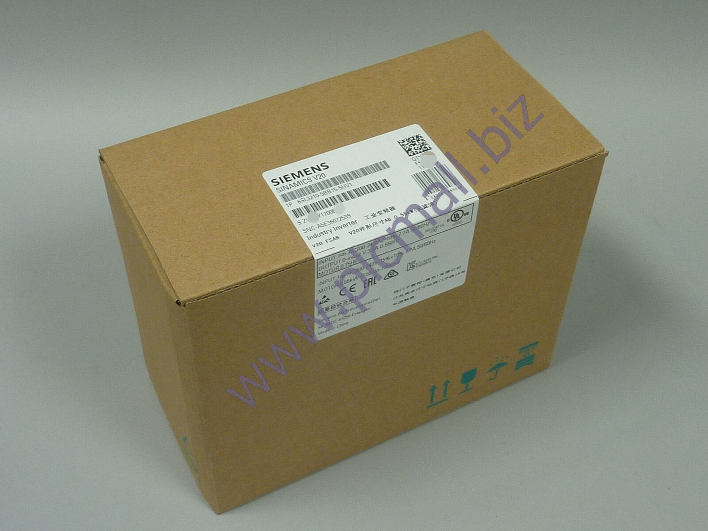 6SL3210-5BB15-5UV1 Siemens SINAMICS V20 BRAND NEW