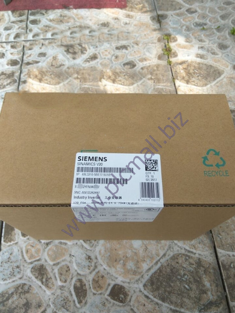 6SL3210-5BE17-5UV0 Siemens SINAMICS V20 BRAND NEW