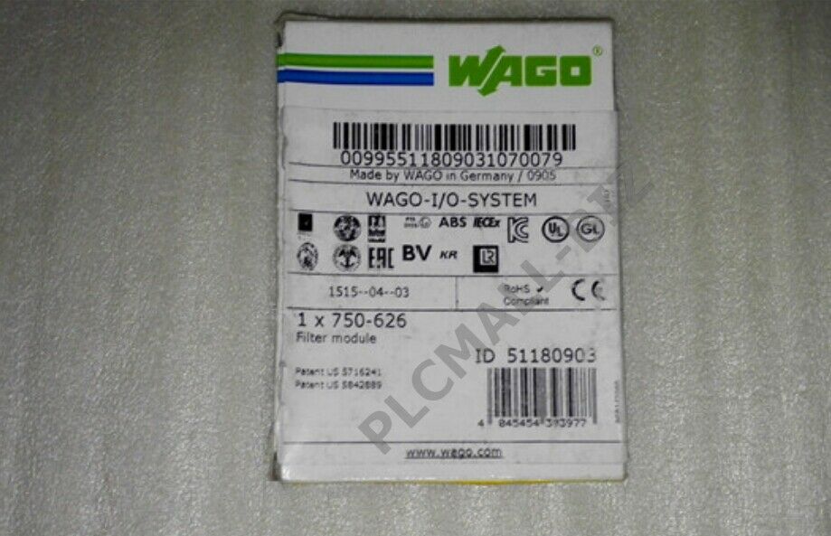 750-626 WAGO Filter module Brand New