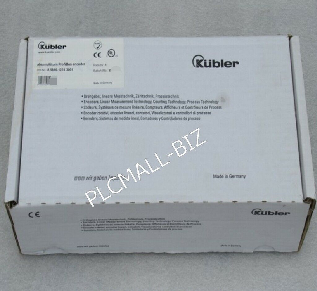 8.5860.1231.3001 Kubler Encoder Brand New