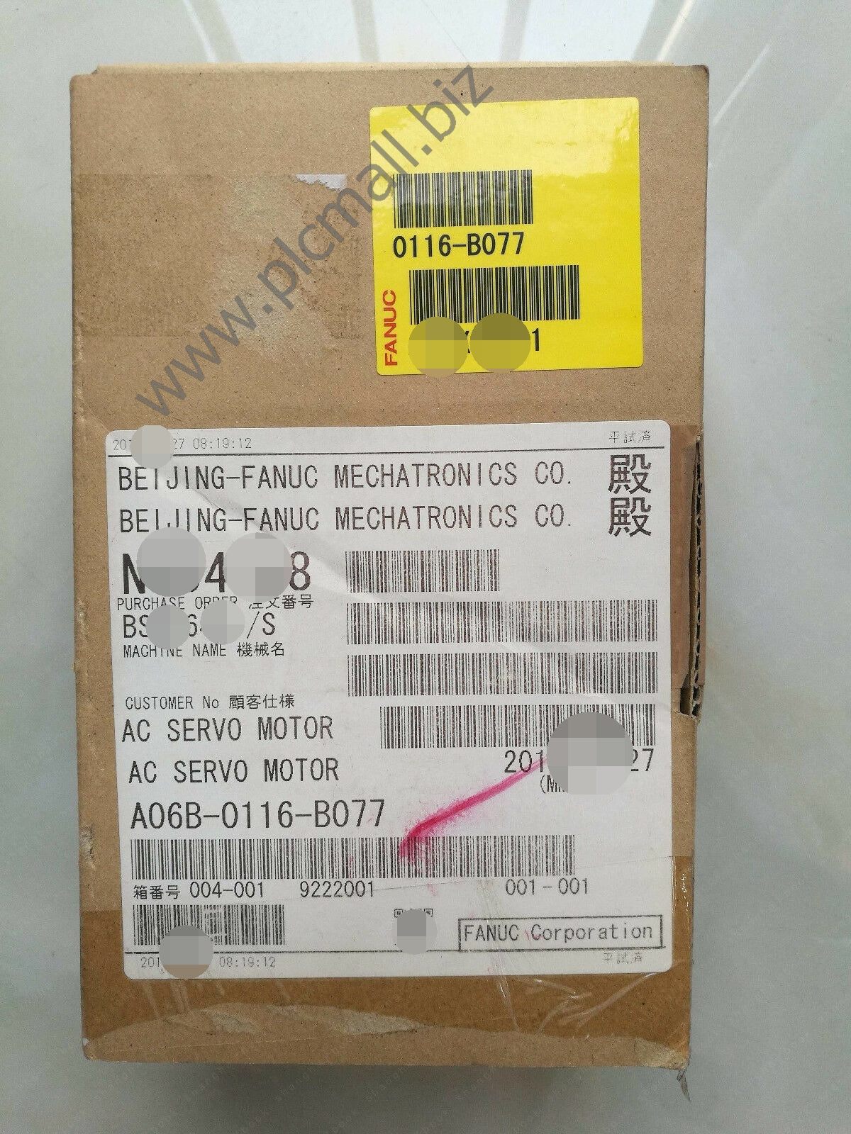 A06B-0116-B077 Fanuc servo motor New in box Rapid transportation