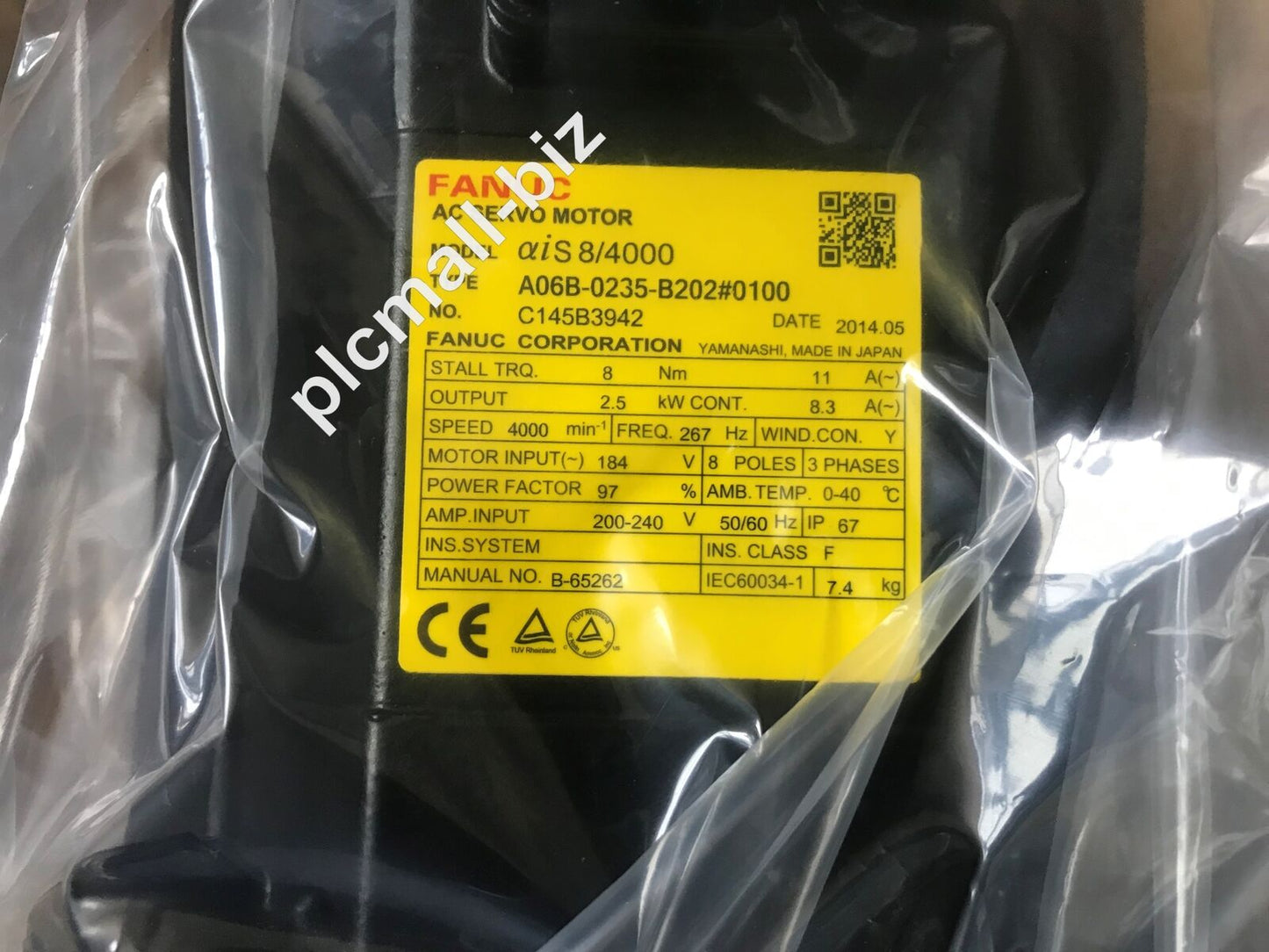 A06B-0235-B202#0100 Fanuc servo motor Brand new