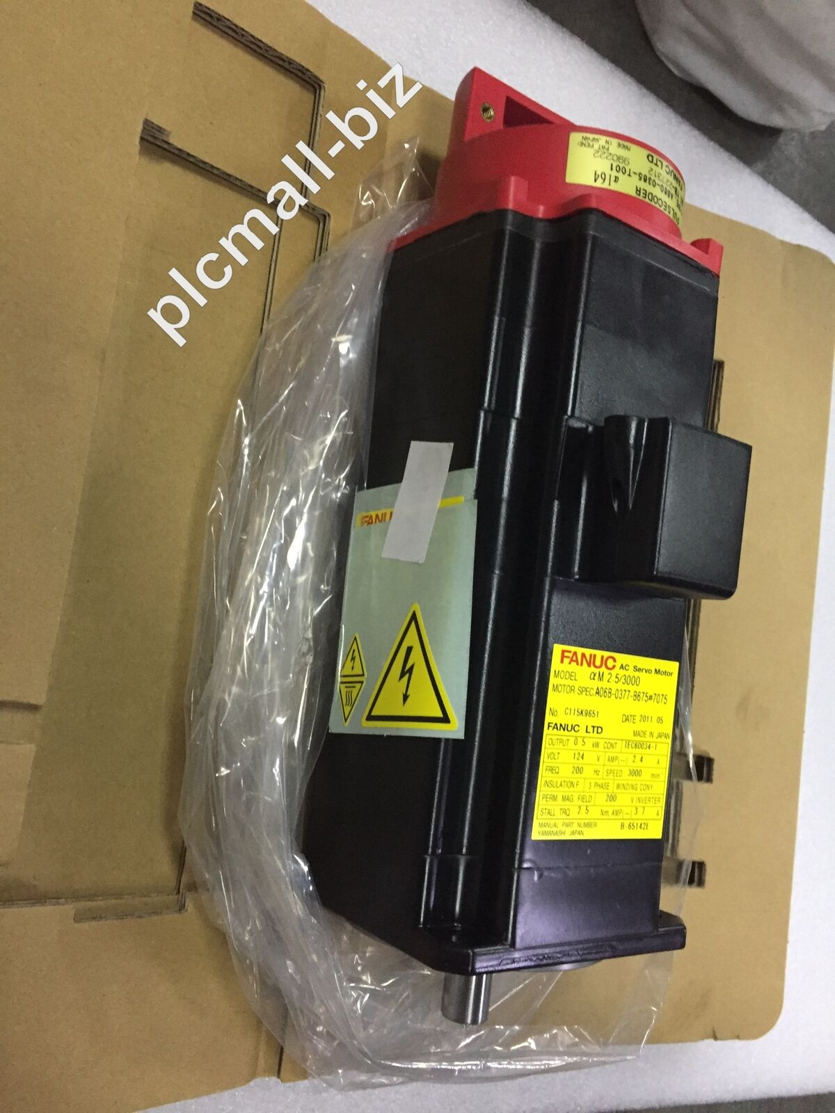 A06B-0377-B675#7075 Fanuc servo motor Brand new