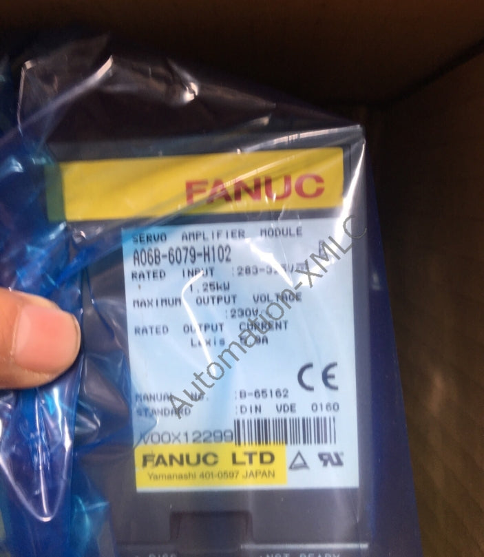 A06B-6079-H102 Fanuc Servo drive 1.25KW 230V New in box