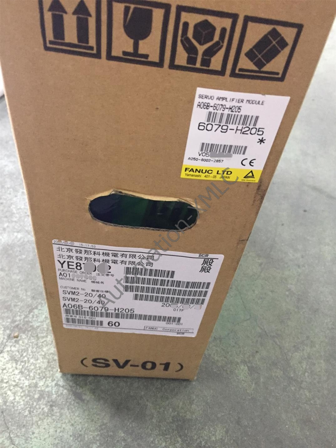 A06B-6079-H205 Fanuc Servo drive 3.9KW 230V New in box