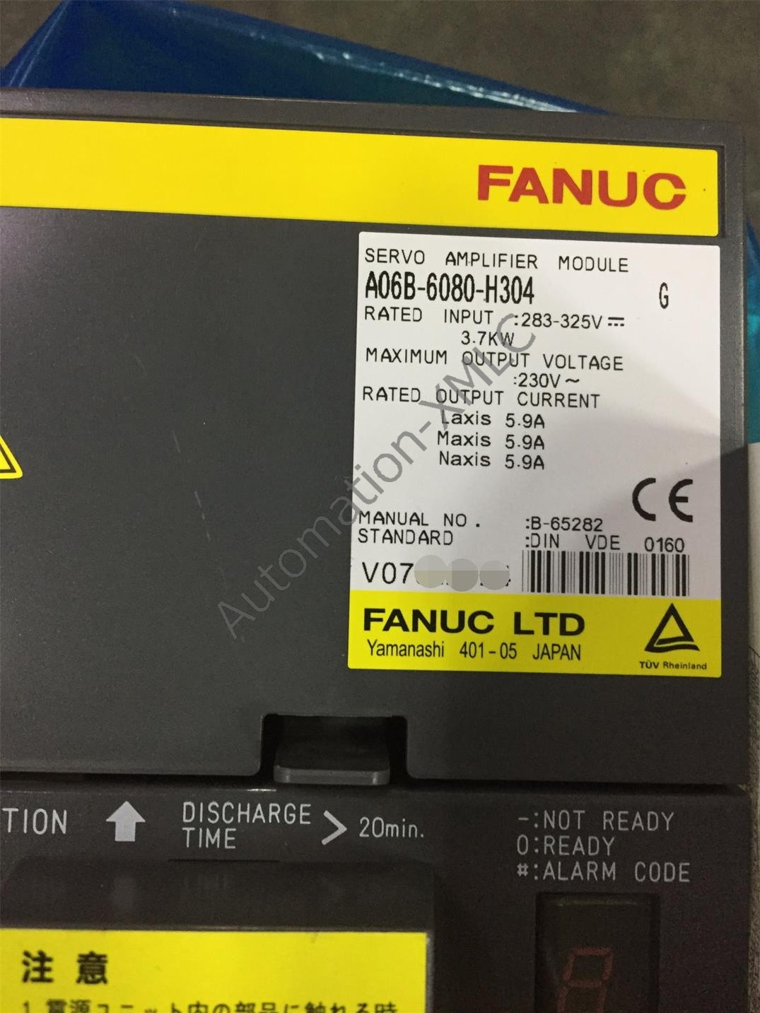 A06B-6080-H304 Fanuc Servo drive 3.7KW 230V New in box