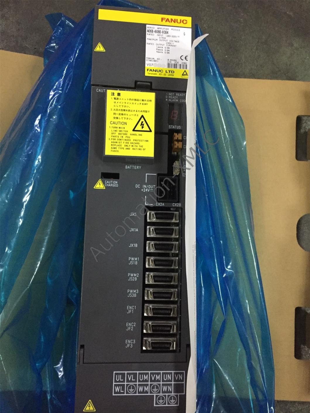 A06B-6080-H304 Fanuc Servo drive 3.7KW 230V New in box