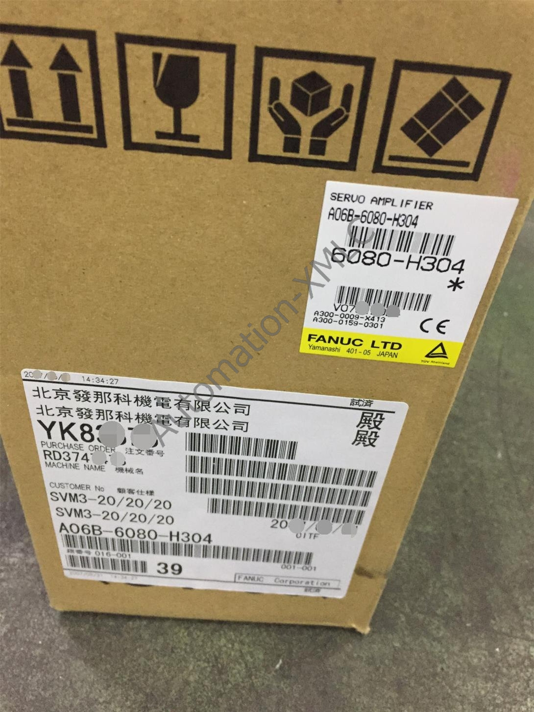 A06B-6080-H304 Fanuc Servo drive 3.7KW 230V New in box