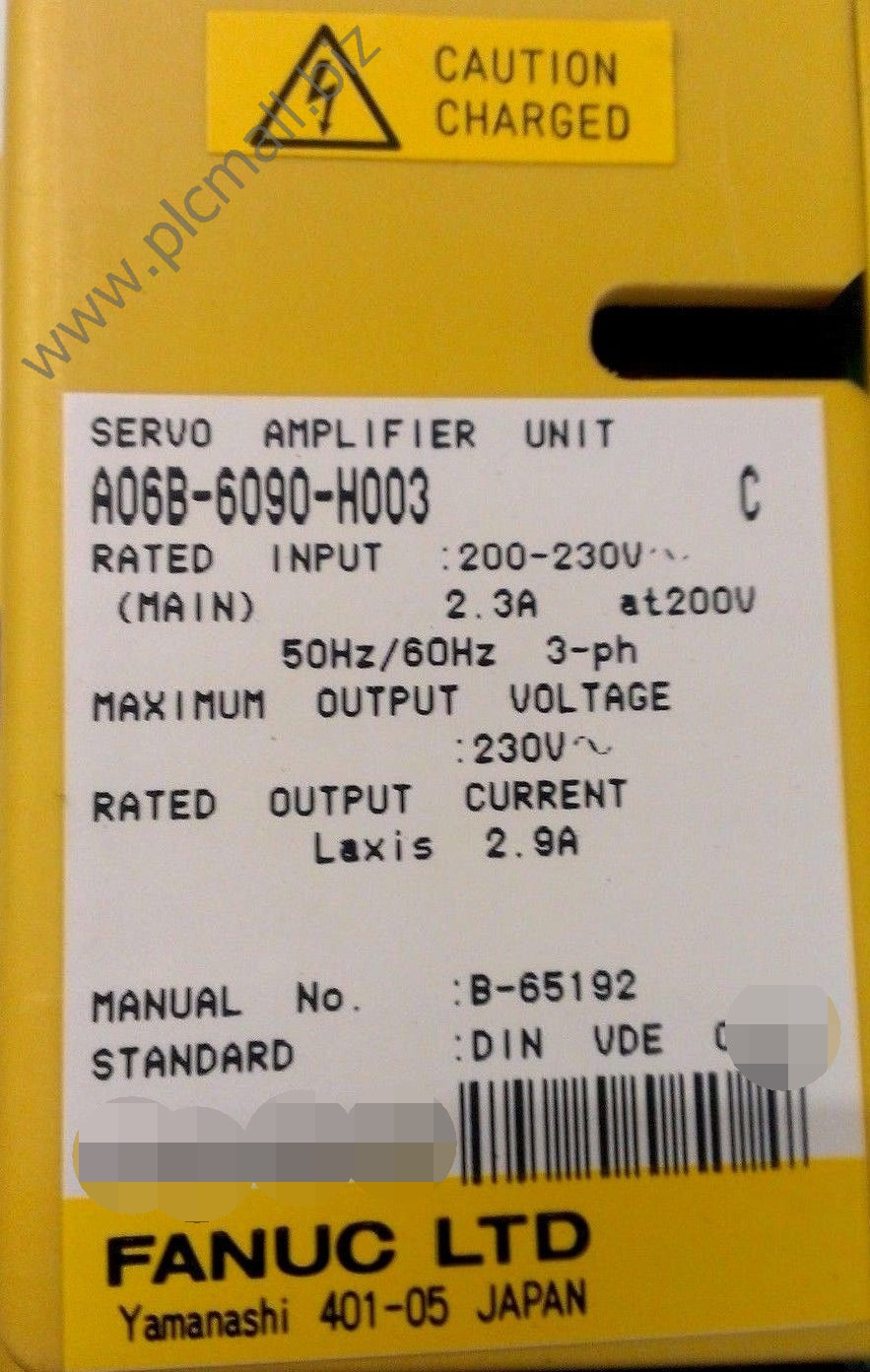 A06B-6090-H003 Fanuc Servo drive New in box Rapid transportation