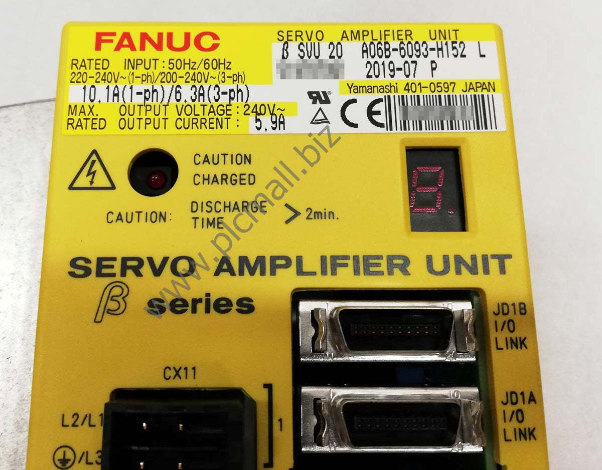 A06B-6093-H152 Fanuc Servo drive B SVU 20 New in box