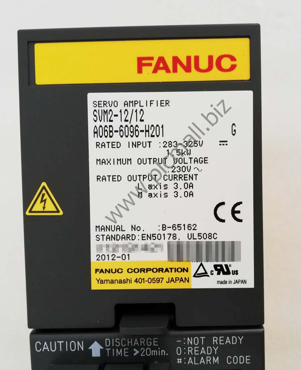 A06B-6096-H201 Fanuc Servo drive Amplifier SVM2-12/12 New in box